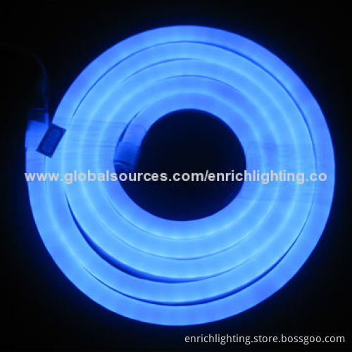 24V DC LED Neon Flex Lights, Color Changing, Sized 16 x 28mm, 14.4W/m Power, 5050 SMD-70-piece, IP65New